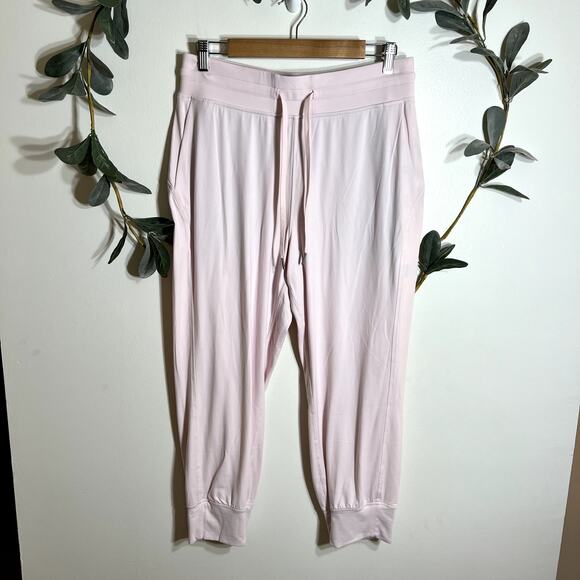 Lululemon Light Pink Jogger Sweatpants - Picture 1 of 6